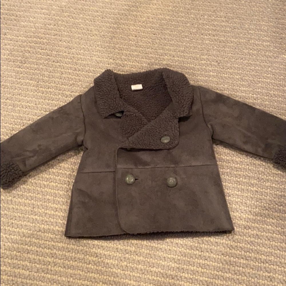 EGG super soft pea coat grey unisex